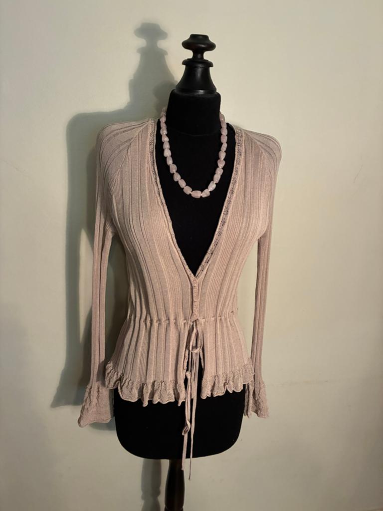 NATAN VEST NUDE LUXERY, Kleding | Dames, Verzenden, Zo goed als nieuw, Maat 36 (S), Overige kleuren