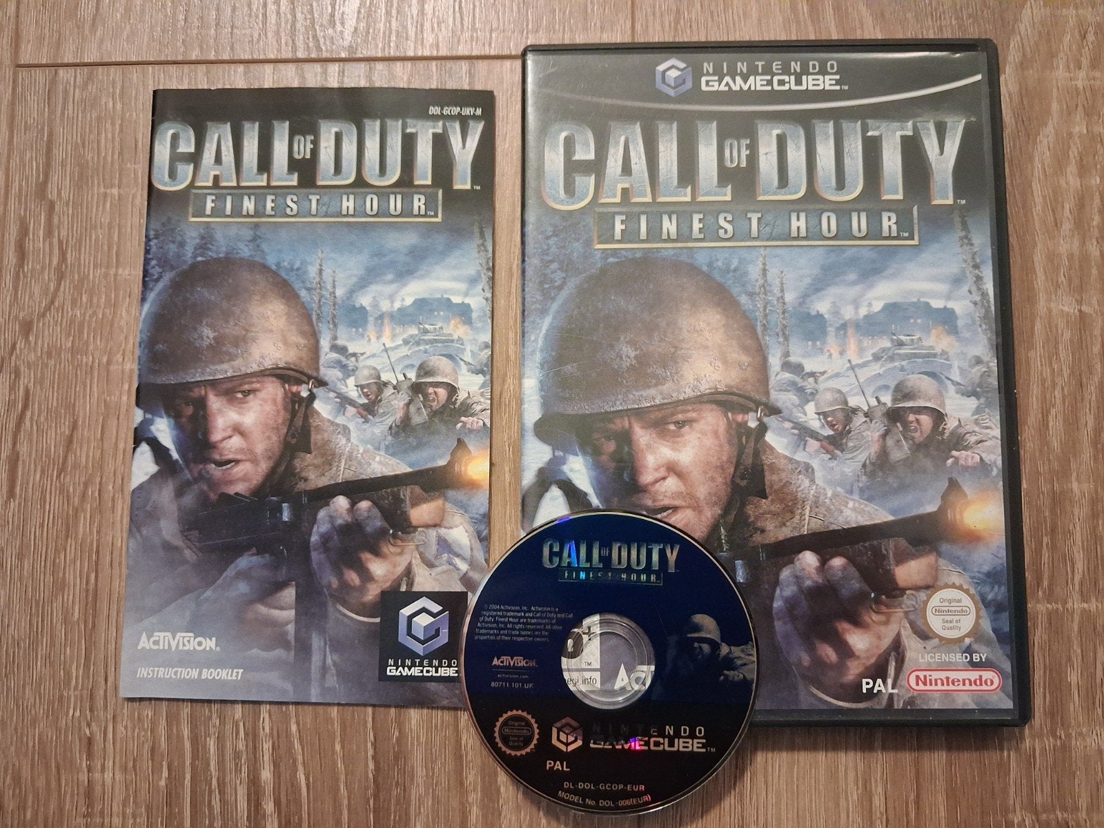 Call of Duty: Finest Hour - Nintendo GameCube, Spelcomputers en Games, Gebruikt, Shooter, 1 speler, Ophalen of Verzenden