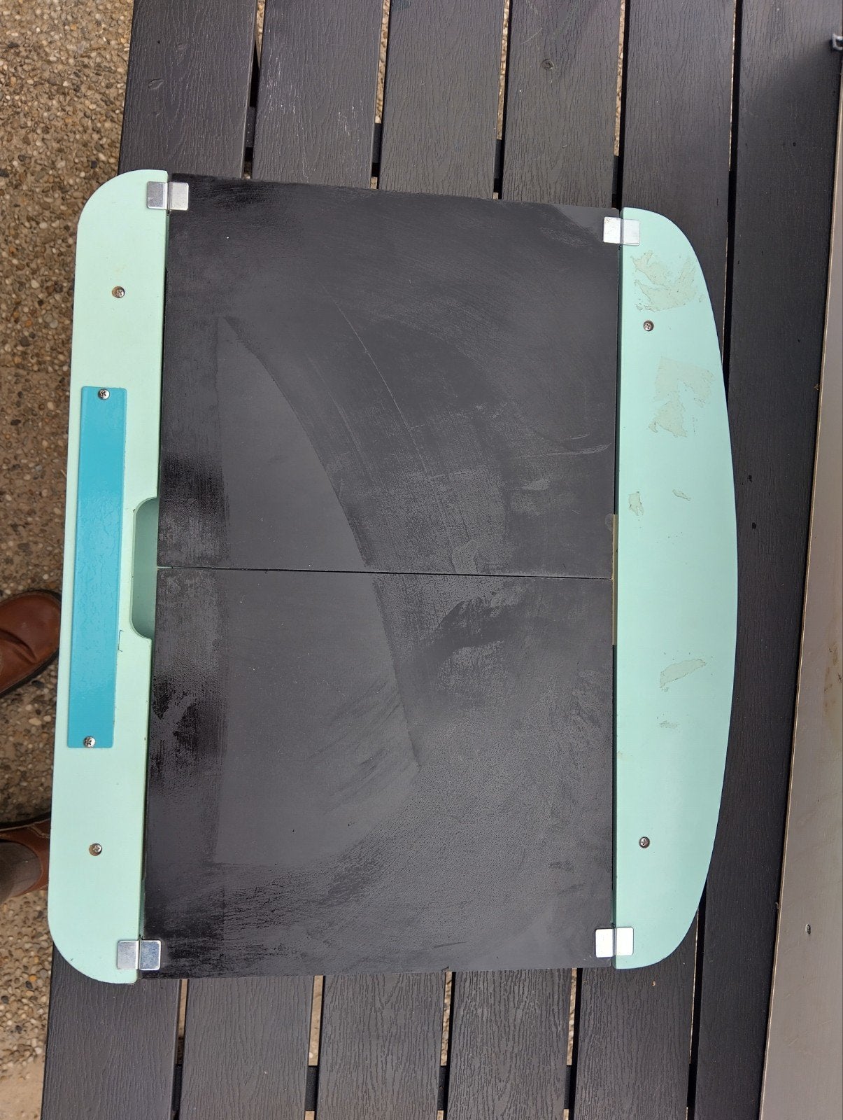 Gratis : schoolbord / tekenbord (whiteboard), Ophalen, Gebruikt, Minder dan 130 cm, Verlichting