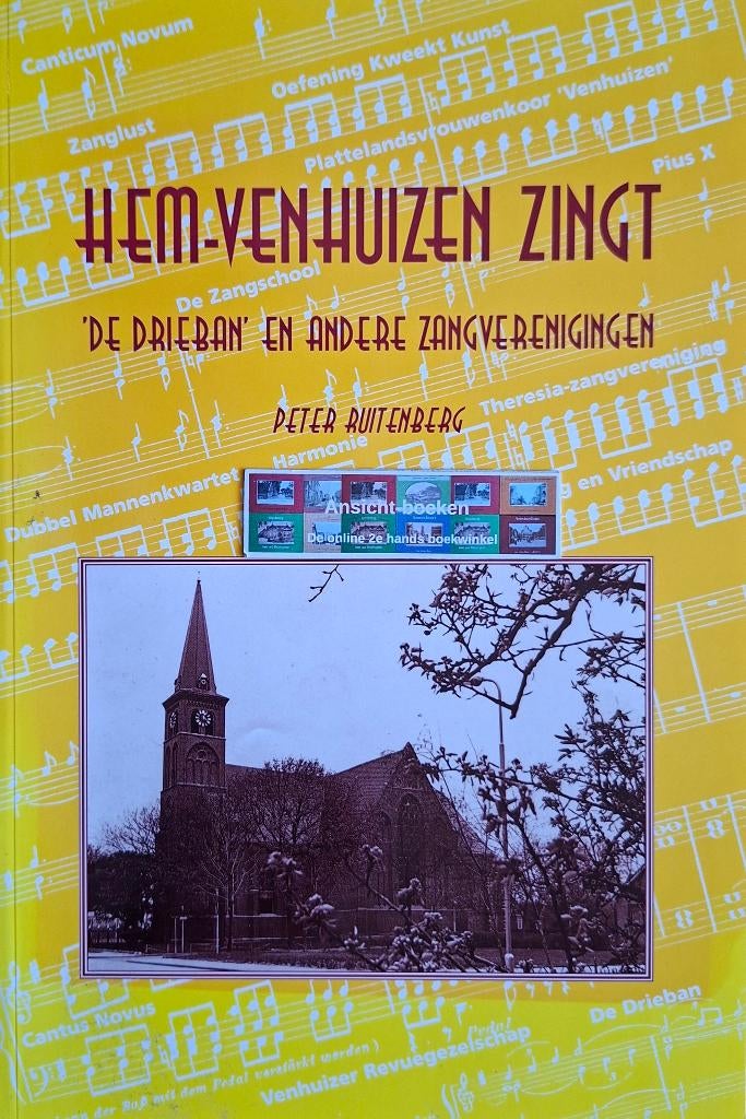 Peter Ruitenberg; Hem-Venhuizen zingt. De Drieban en andere, Boeken, 20e eeuw of later, Ophalen of Verzenden, Zo goed als nieuw