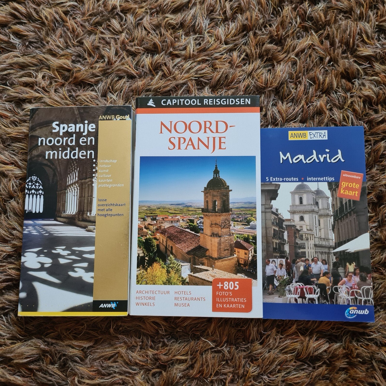 Pakketje Noord- en Midden Spanje, Boeken, Overige merken, Europa, Ophalen of Verzenden, Zo goed als nieuw
