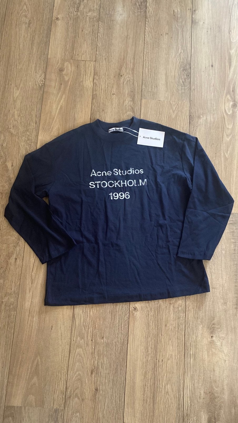 Acne studios longsleeve, Verzenden, Nieuw, Maat 48/50 (M), Blauw