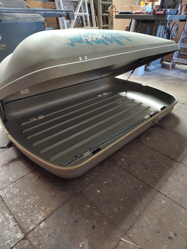 Dakkoffer Hapro 500 (excl. dakdragers), Ophalen, Gebruikt