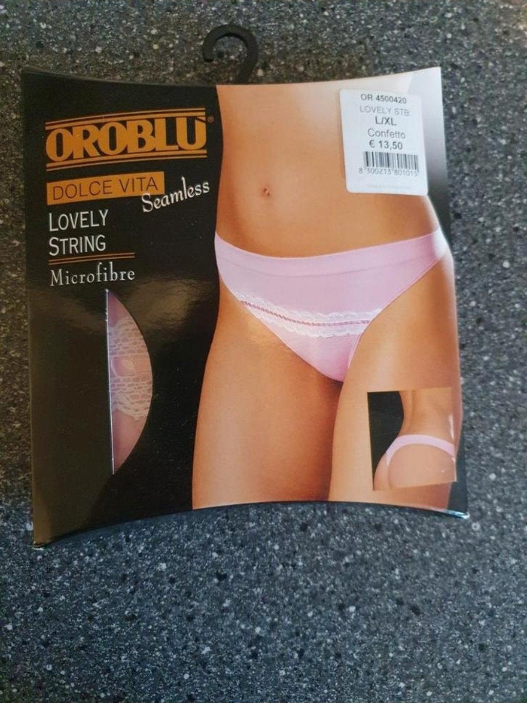 Oroblu Dolce Vita Seamless Lovely String L/XL Roze, Oroblu, Ophalen of Verzenden, Roze, String