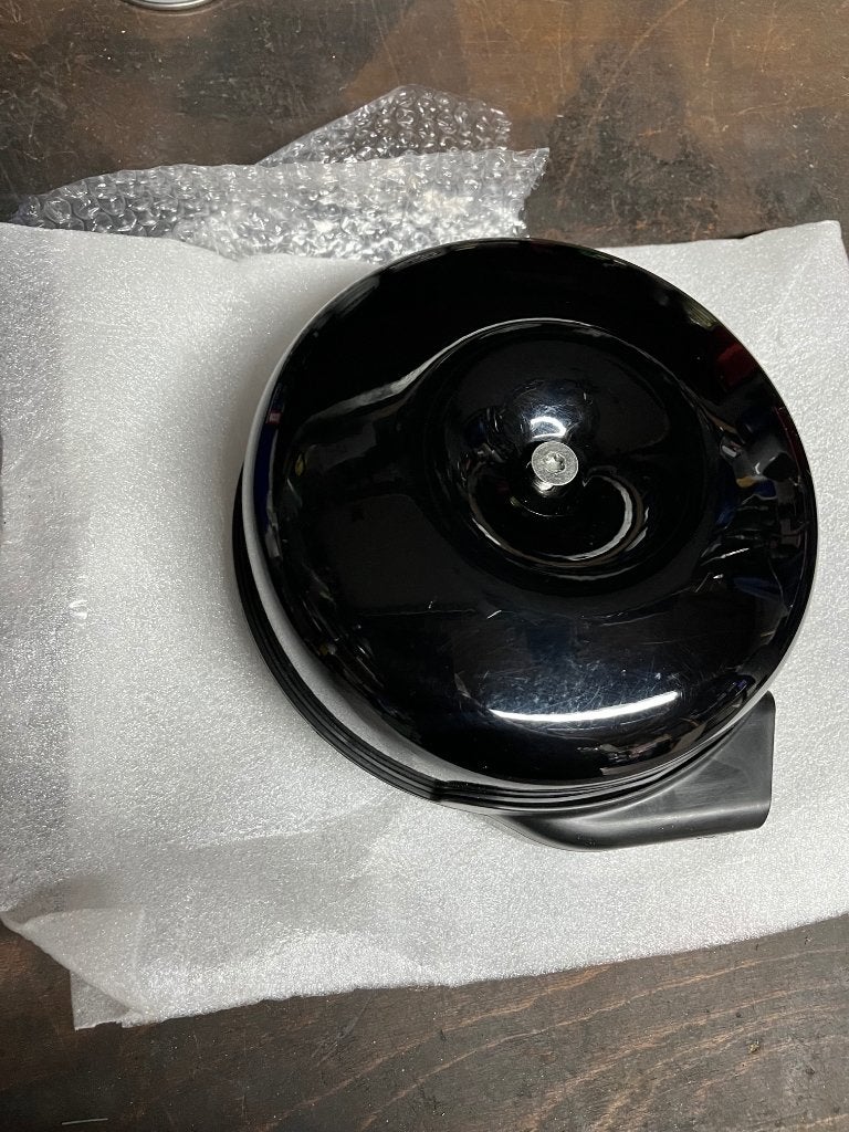 rond zwart luchtfilter voor cv carburateur of injectie, Motoren, Ophalen of Verzenden, Gebruikt