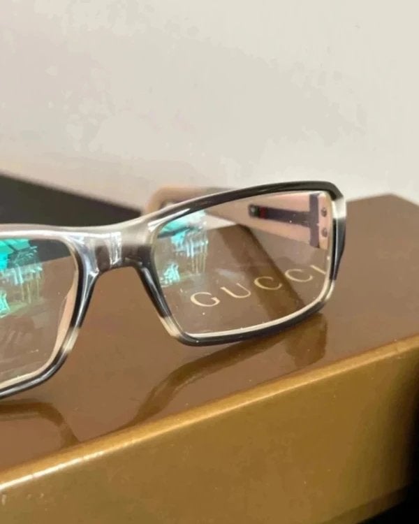 Gucci montuur Bruin, Overige merken, Bruin, Ophalen of Verzenden, Zo goed als nieuw