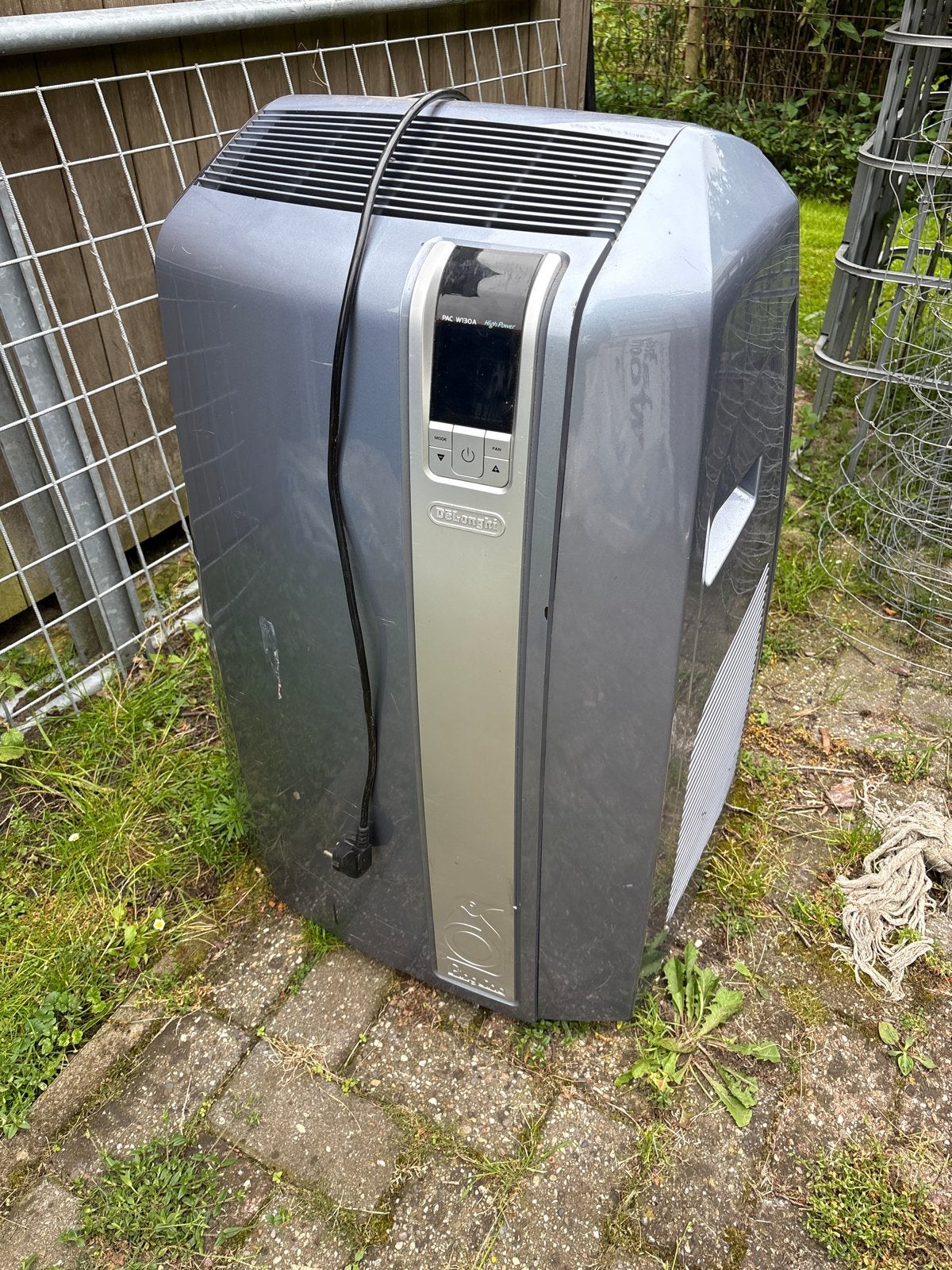 De'Longhi PAC W130A Mobiele Airco - Krachtige Koeling, Ophalen, Gebruikt, 3 snelheden of meer, Koelen en Ontvochtigen