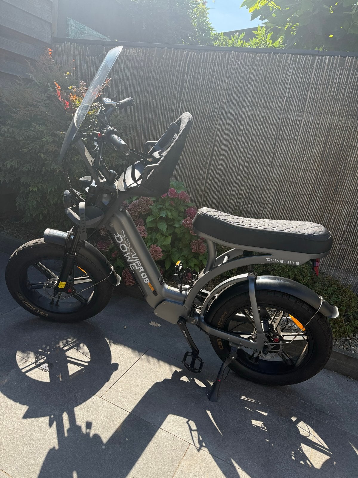 Dowe Bike Fatbike - met kinderzitje, Zo goed als nieuw, 51 tot 55 cm, 50 km per accu of meer, Ophalen