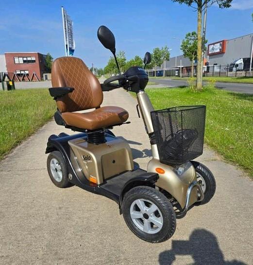 Solo Elegance scootmobiel | 18kmh, Ophalen, Life and Mobility, Gebruikt, 16 km/u of meer