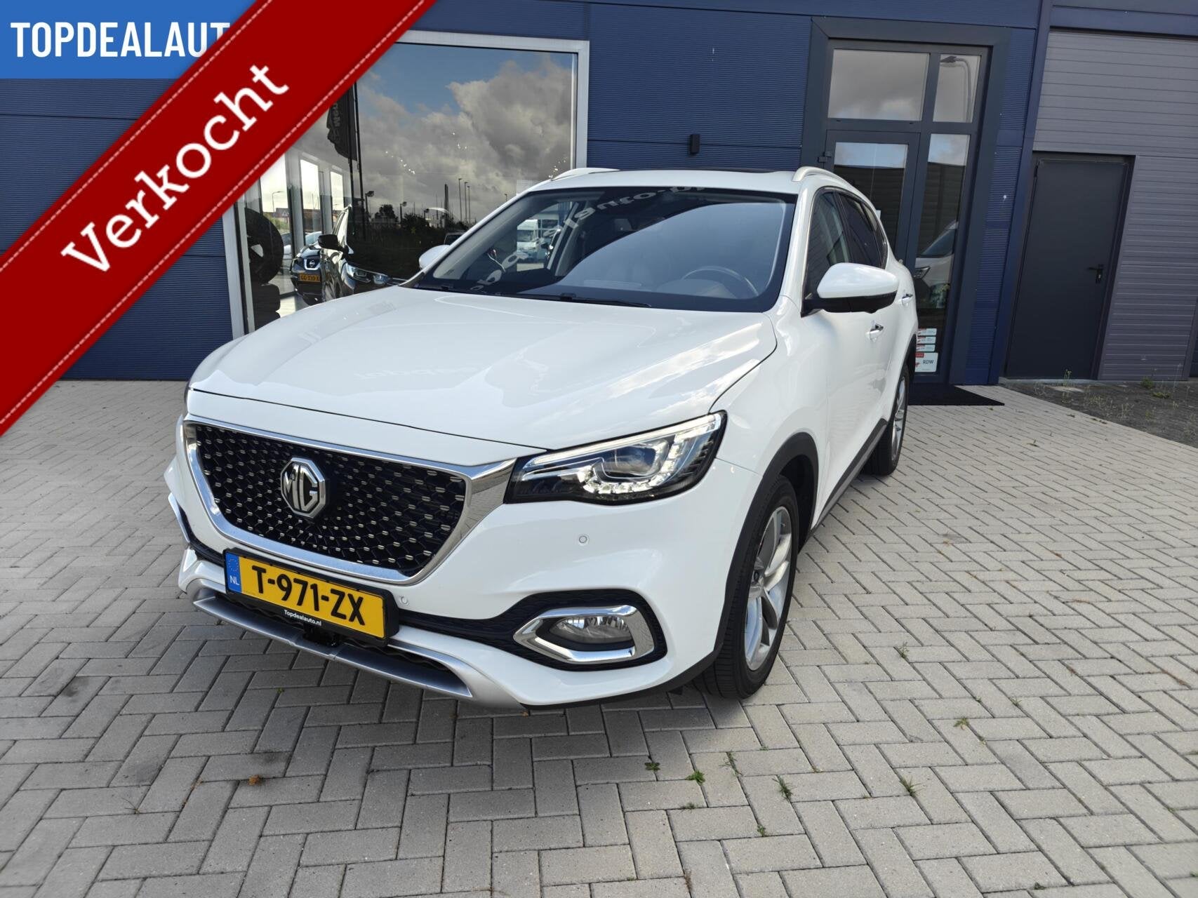 MG EHS 1.5 TGDI Luxury Lage kmstand! SOH 97%, Gebruikt, Euro 6, 258 pk, Wit