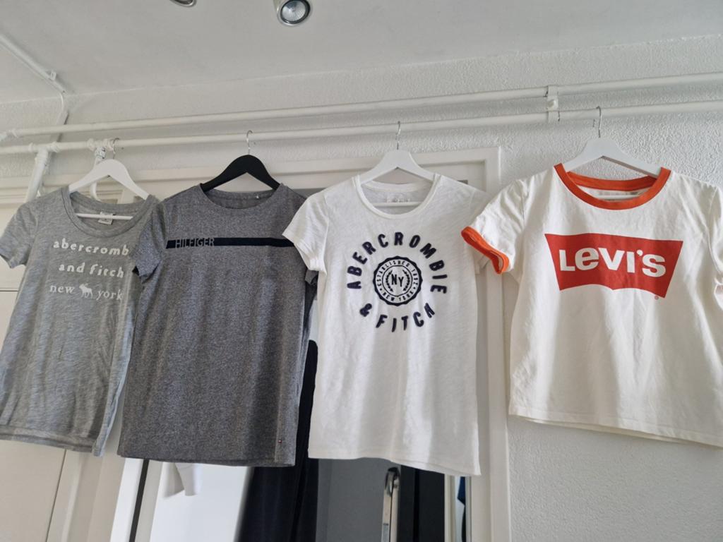 €6,00 per shirt!!, Ophalen, Gedragen, Maat 34 (XS) of kleiner, Korte mouw