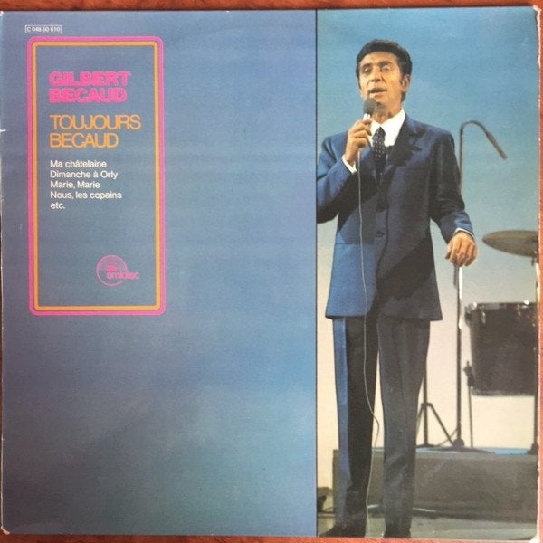 Gilbert Bécaud - Toujours Bécaud LP (Pop, Frans), LP, Gebruikt, Pop, Originele persing