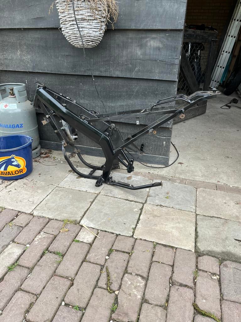 Derbi senda frame zonder kenteken, Ophalen, Gebruikt