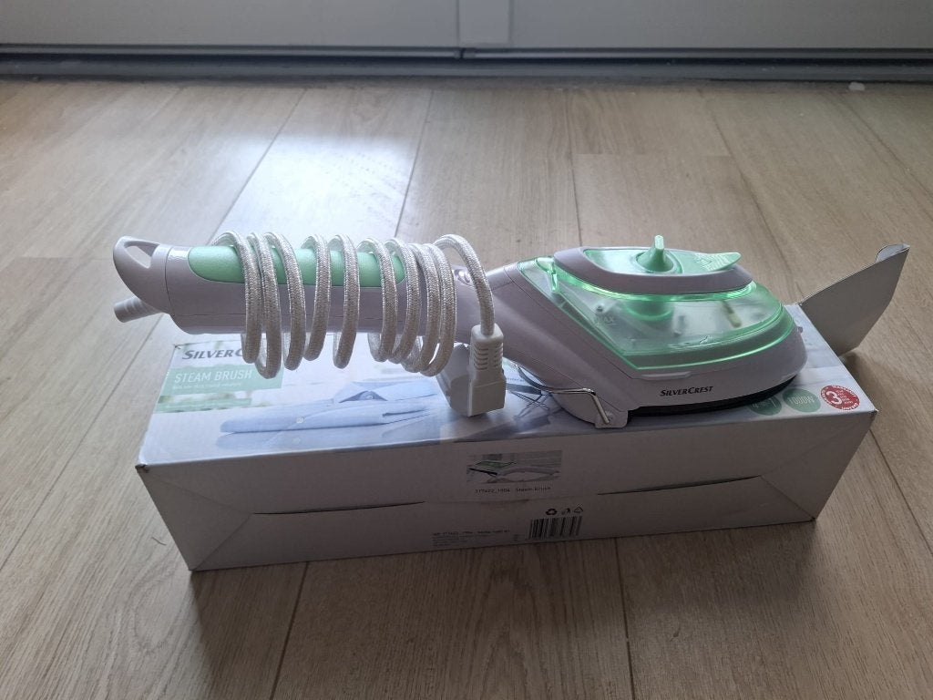 SilverCrest Steam Brush, Ophalen, Zo goed als nieuw, Strijkijzer met snoer