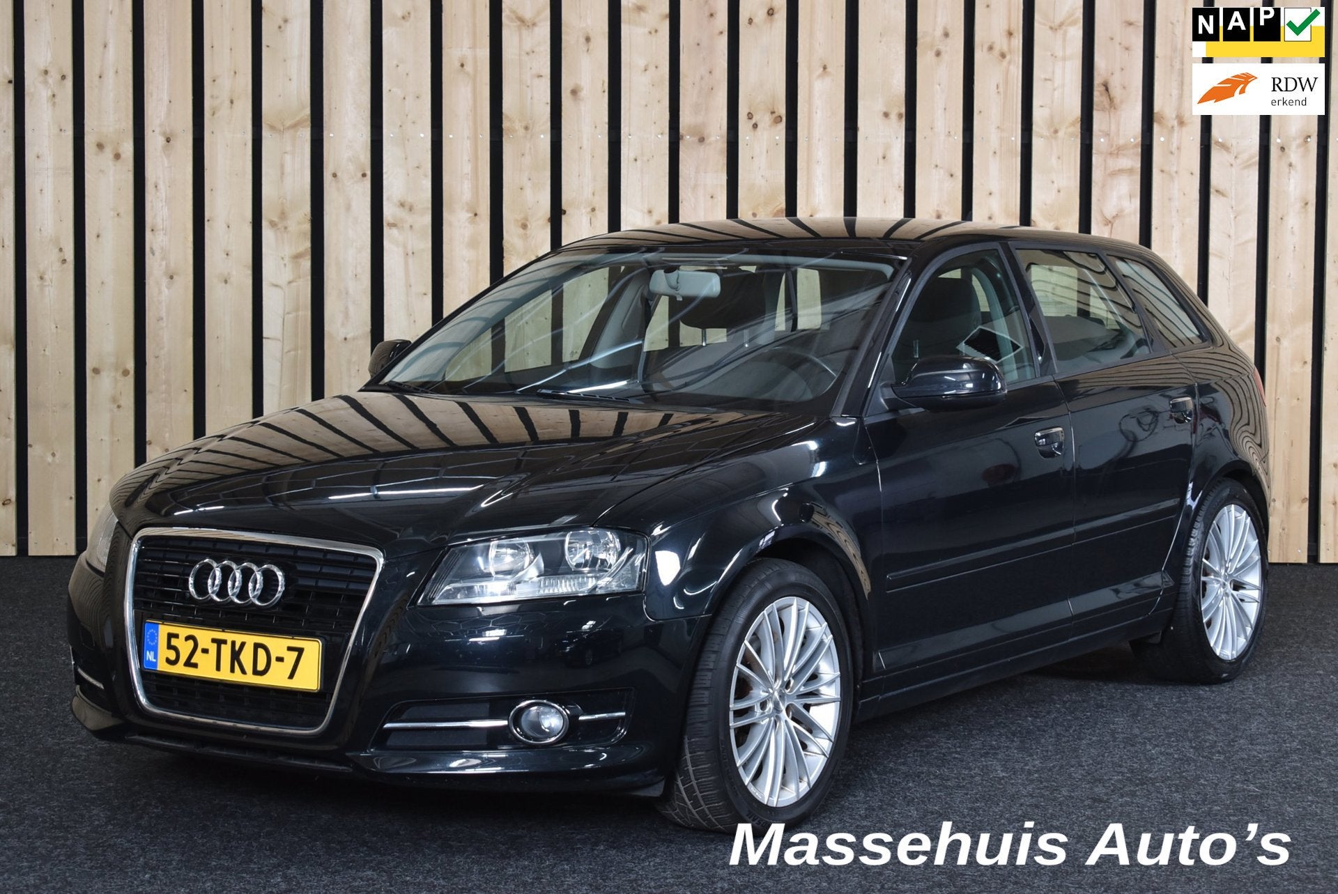 Audi A3 Sportback 1.4 TFSI Ambition Pro Line Business S-tron, Auto's, Euro 5, 4 cilinders, Zwart, Origineel Nederlands