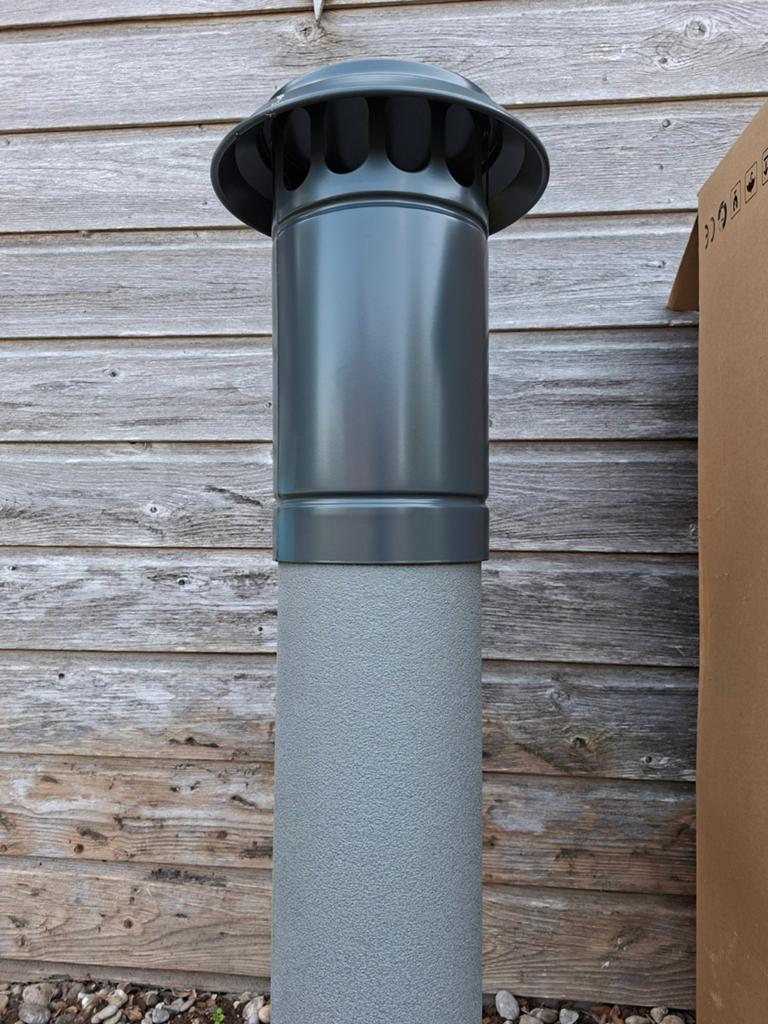 Thermoduct Dakdoorvoer 160mm, Ophalen of Verzenden, Nieuw, Ventilator en Afzuiger