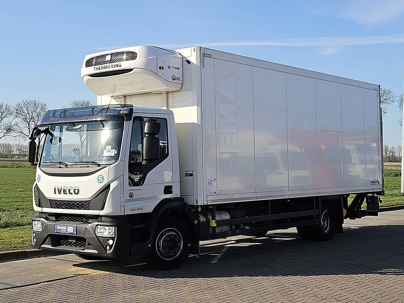 IVECO 140E25 EUROCARGO atp, Automaat, Euro 6, Wit, Bedrijf