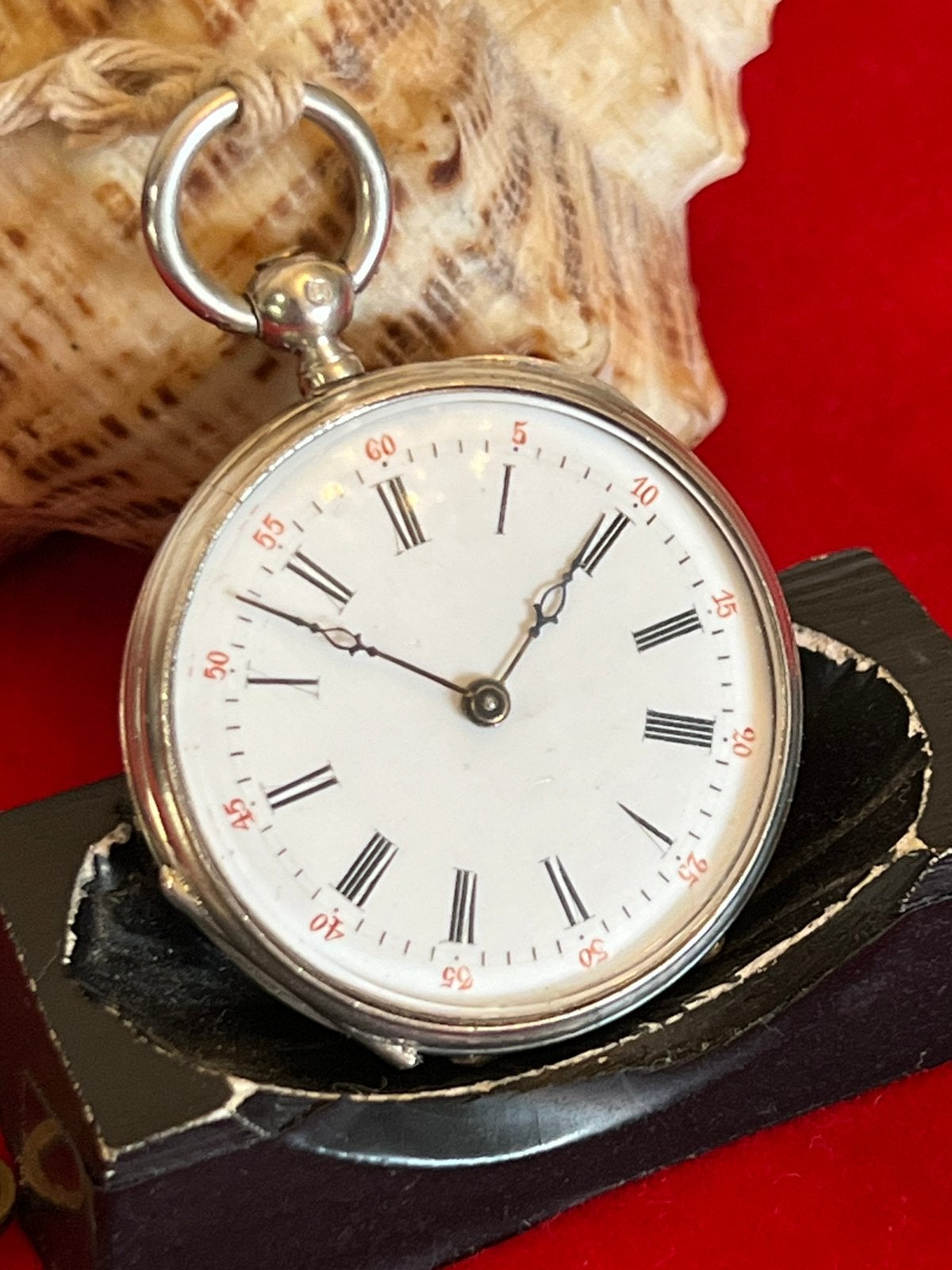 Antiek Cylinder zakhorloges unisex, Antiek en Kunst, Ophalen of Verzenden