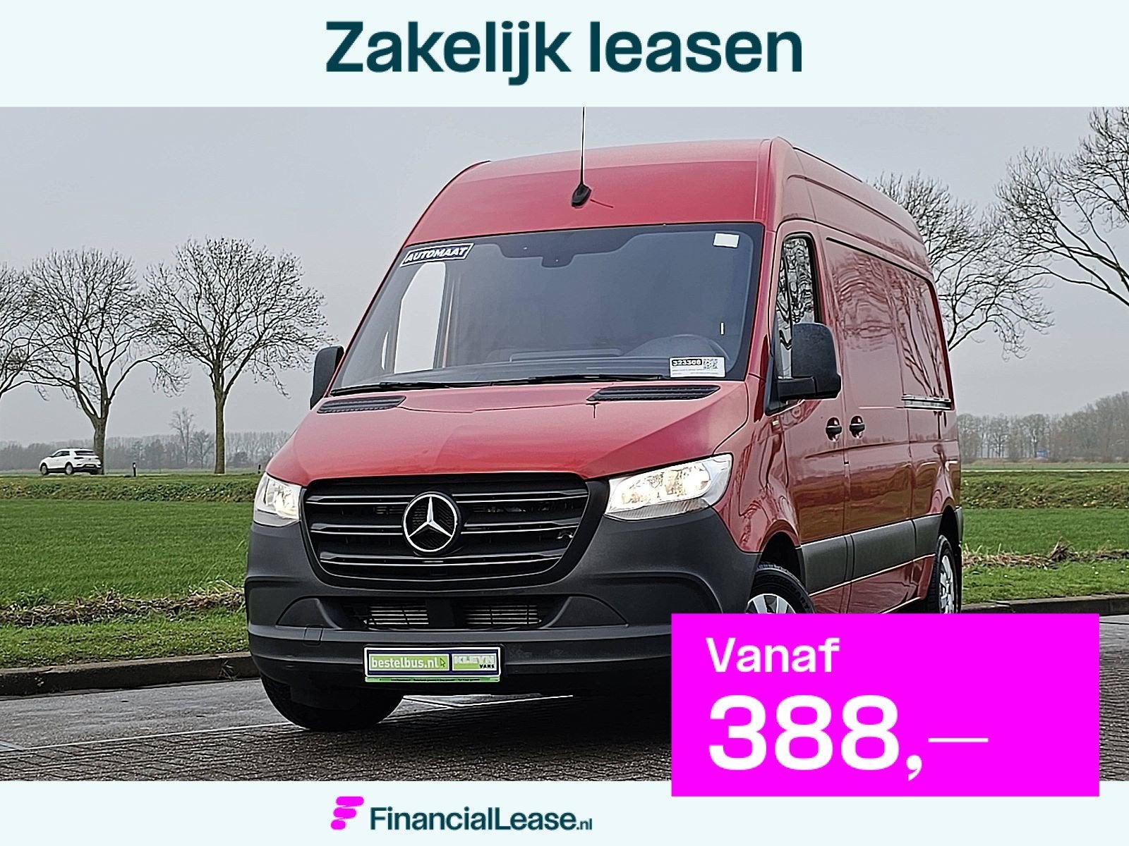 MERCEDES-BENZ SPRINTER 214 l2h2 airco automaat, Gebruikt, Euro 6, Bedrijf, Diesel