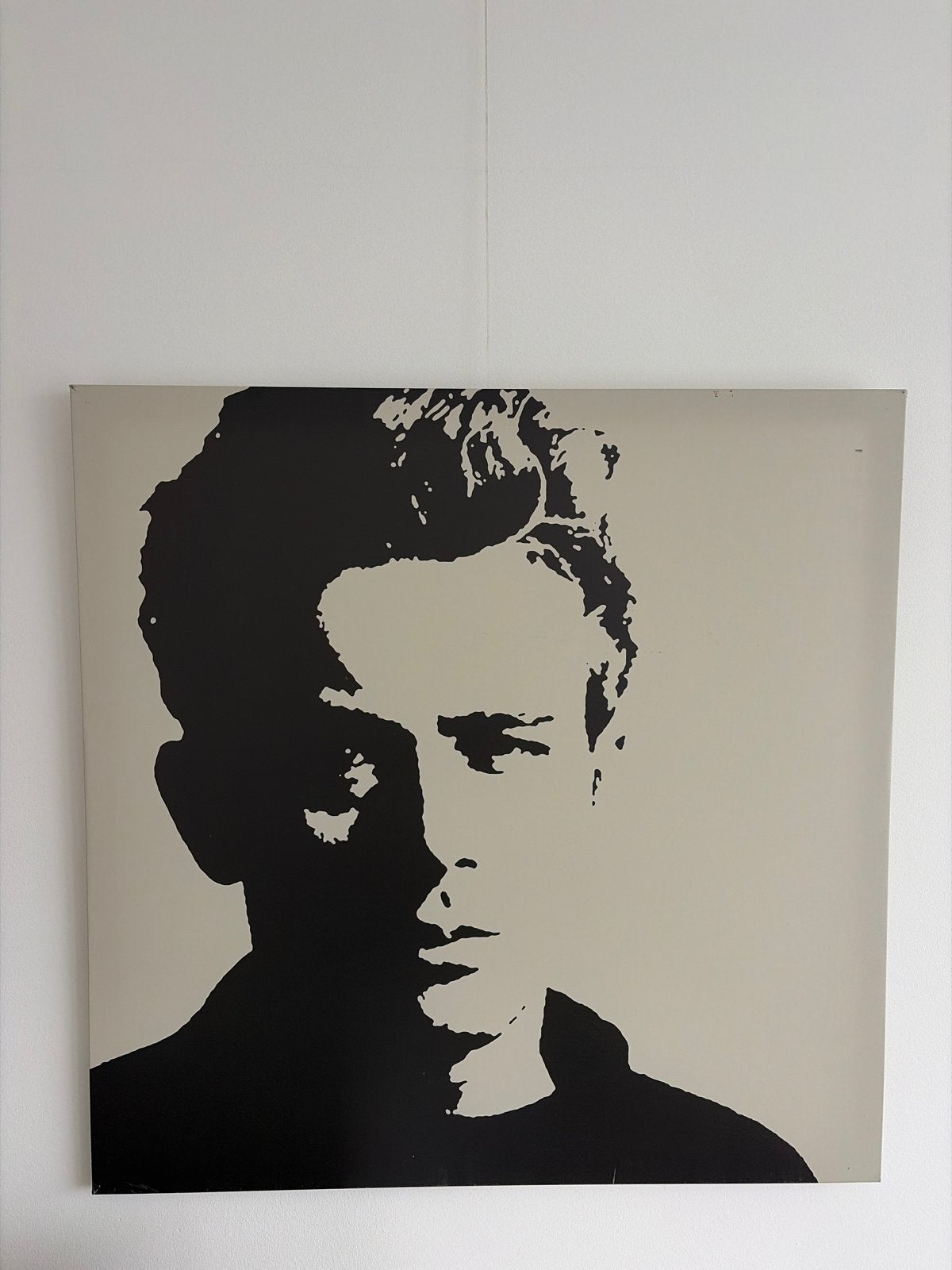 Modern schilderij James Dean - Pop Art Stijl, Acrylverf, Portret, Textiel, Ophalen