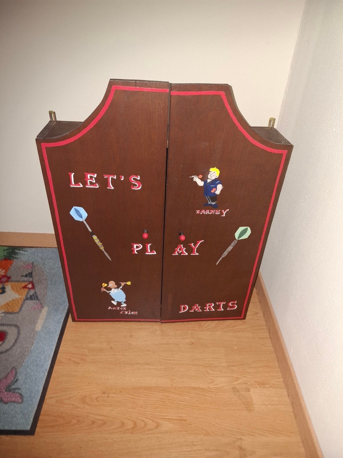 dartbord kastje Uniek !, Sport en Fitness, Ophalen, Gebruikt, Overige typen