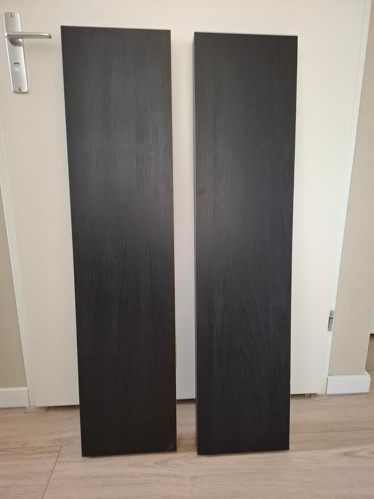 Lack plank ikea 2x zwartbruin, Ophalen