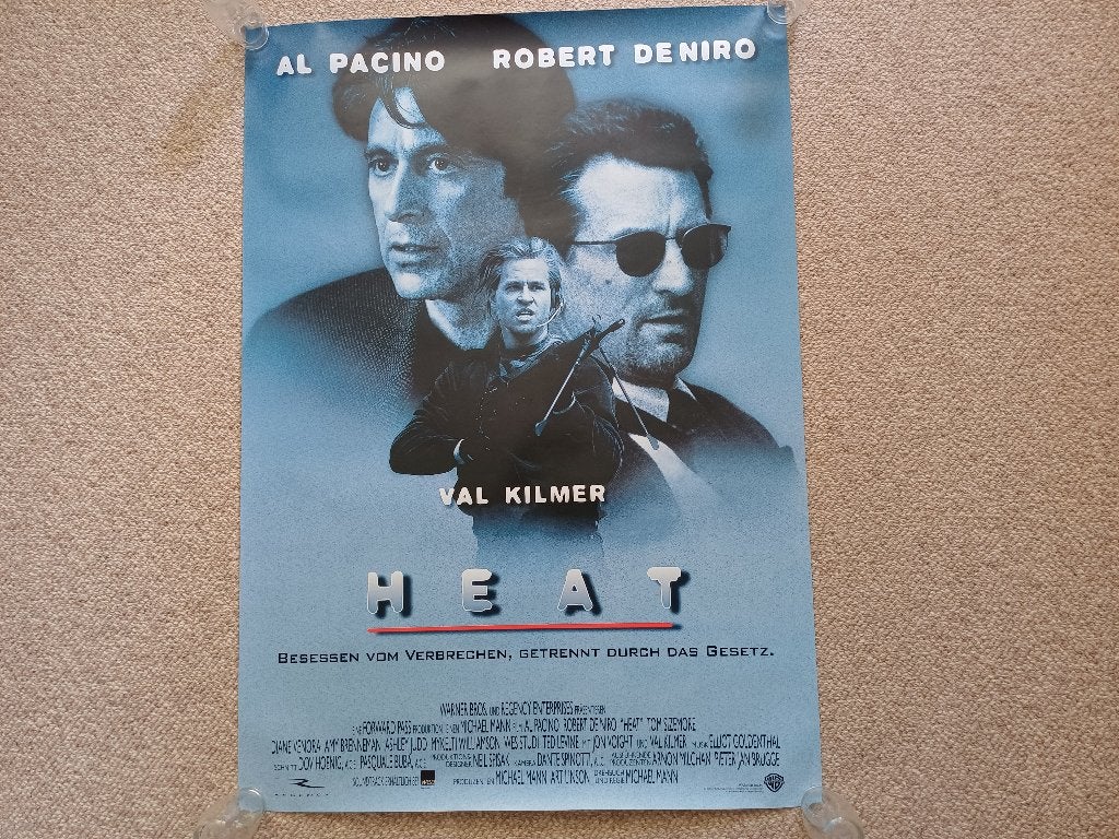 HEAT     filmposter., Rechthoekig Staand, Verzenden, Nieuw, A1 t/m A3