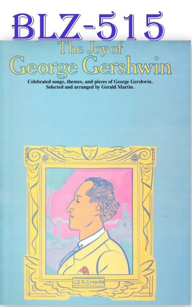 BLZ515 Bladmuziek The Joy of George Gershwin, Ophalen of Verzenden, Zo goed als nieuw, Artiest of Componist, Piano