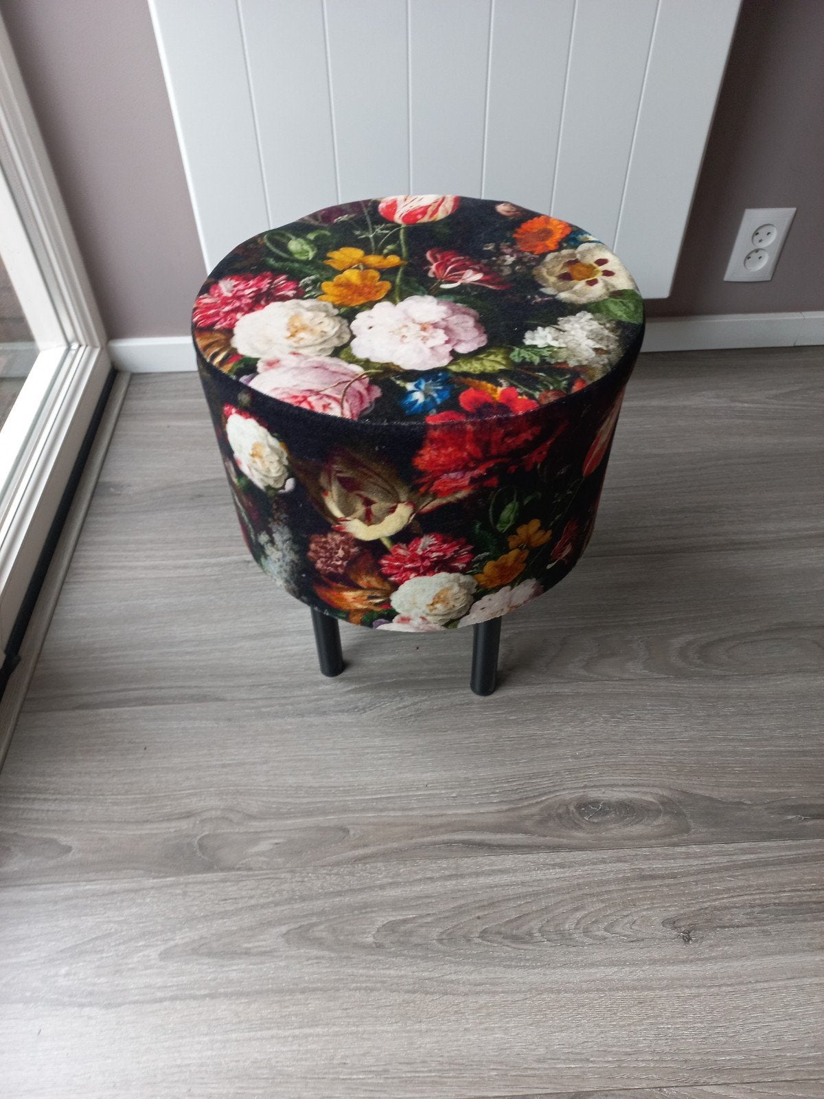 bloemen poef 20.00, Ophalen, Zo goed als nieuw, Overige materialen