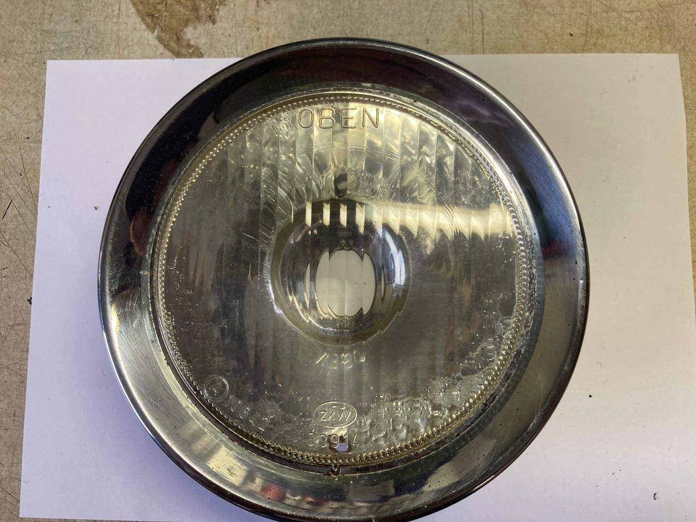 Koplamprand met glas voor Kreidler, compleet, Ophalen of Verzenden, Gebruikt, Koplamp