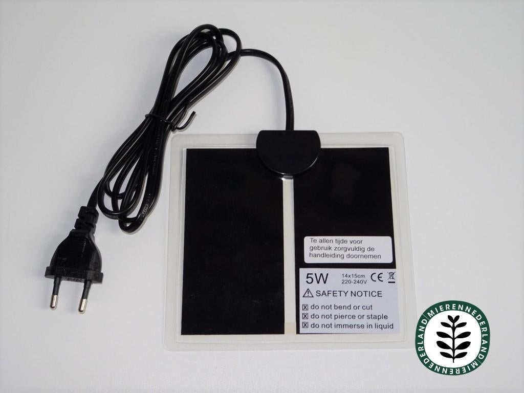 Warmtemat 5W | 14x15cm voor mieren & terrariums, Ophalen of Verzenden, Nieuw, Overige typen