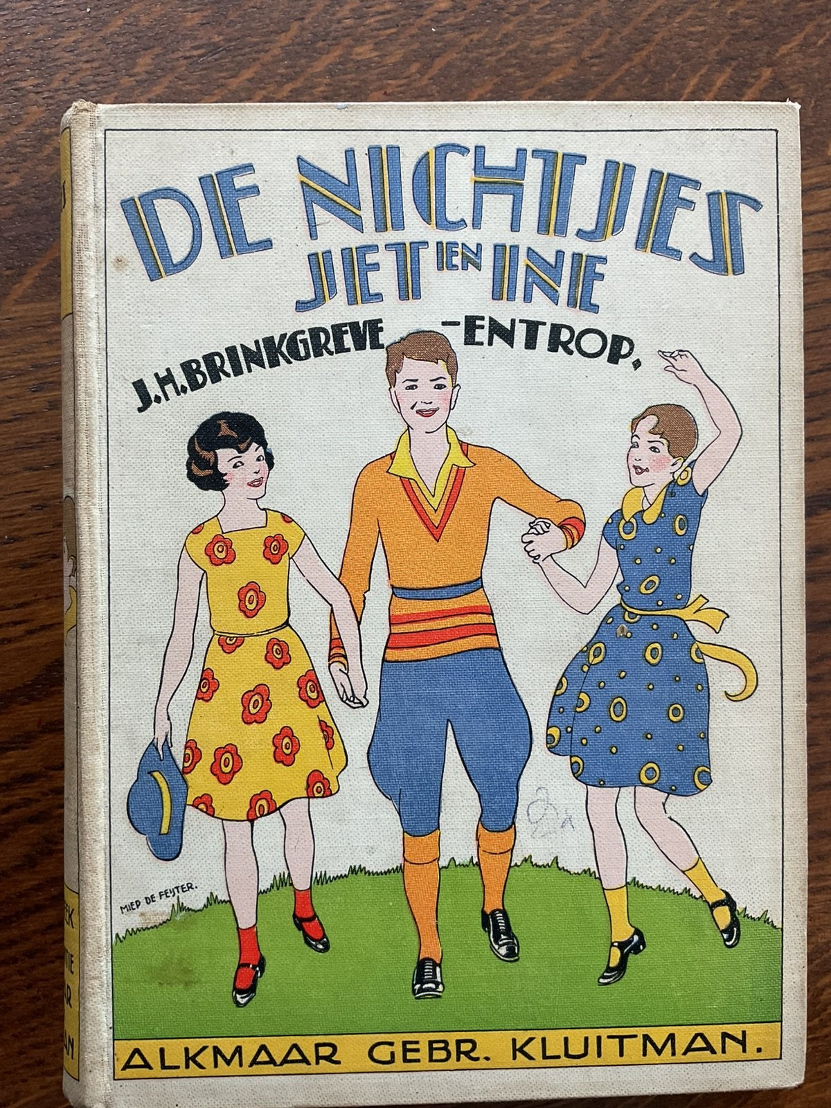De nichtjes Jet en Ine 1930, Ophalen of Verzenden, J.H. Brinkgreve-Entrop