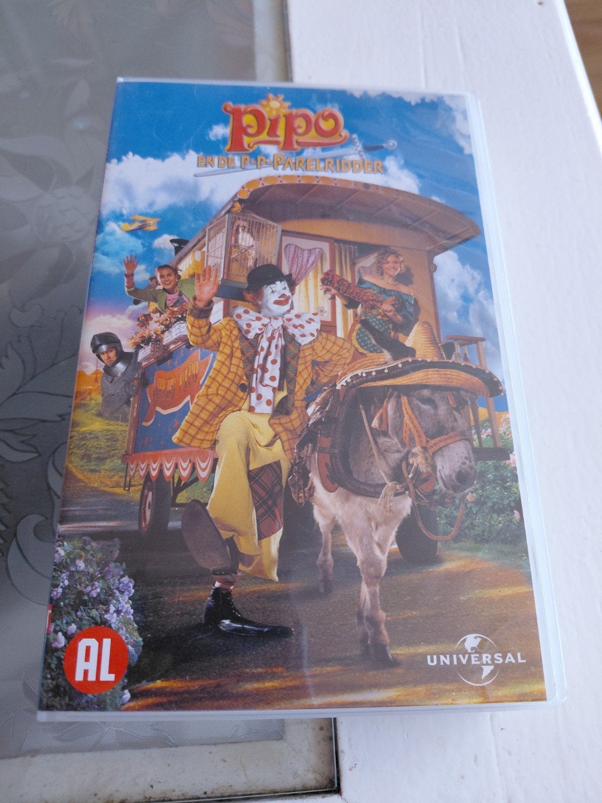 Pipo En De P-P-Parelridder Vhs. NIEUW IN FOLIE!, Alle leeftijden, Ophalen of Verzenden, Kinderprogramma of -film, Nieuw in verpakking