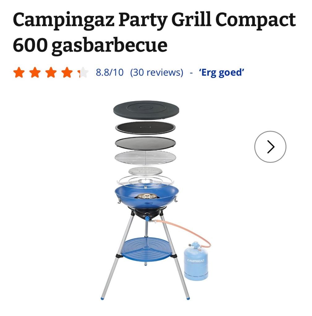 Campingaz Party Grill 600, Ophalen