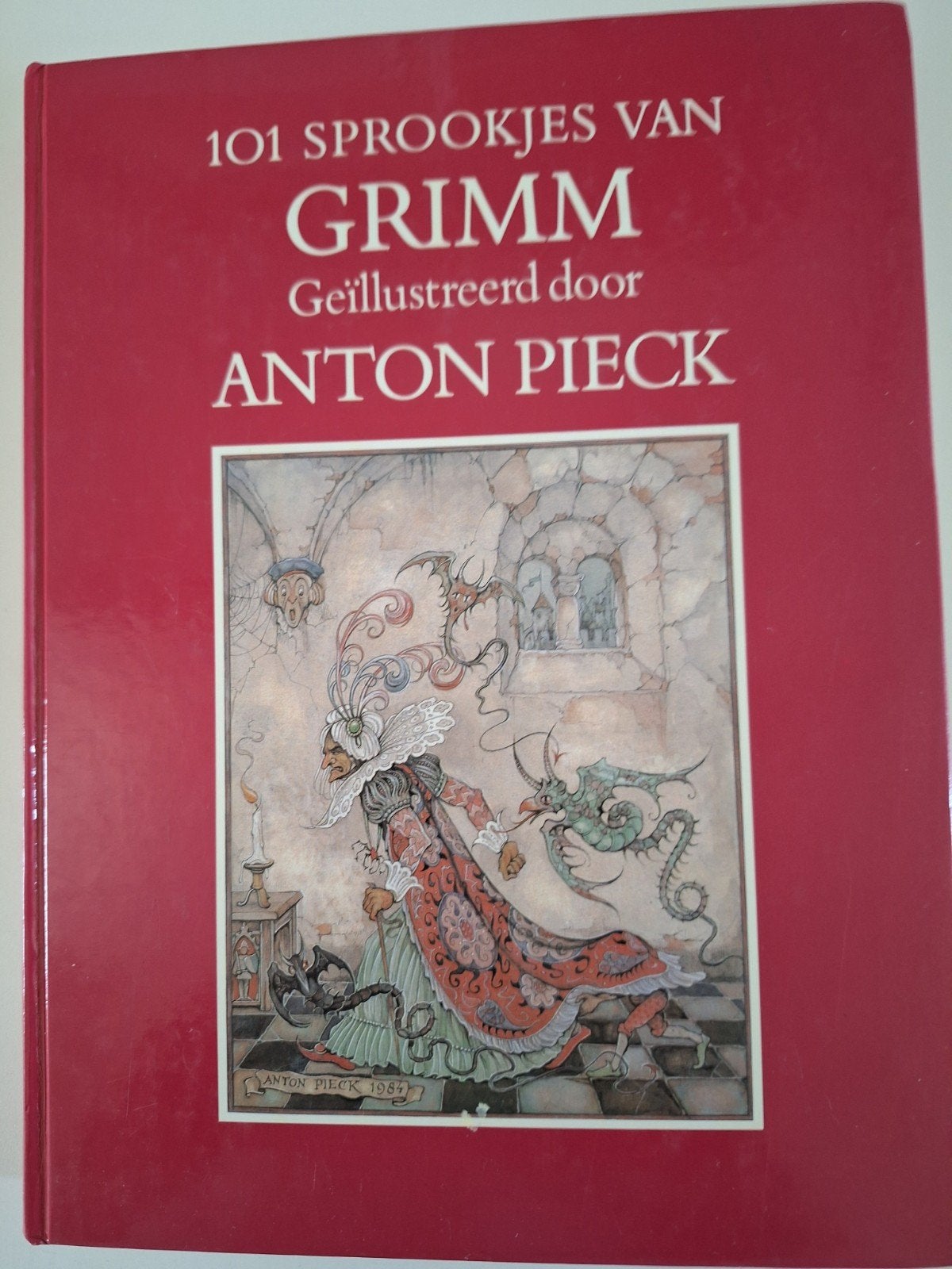 101 Sprookjes van Grimm - Geïllustreerd door Anton Pieck, Ophalen of Verzenden, Gelezen, Gebroeders Grimm