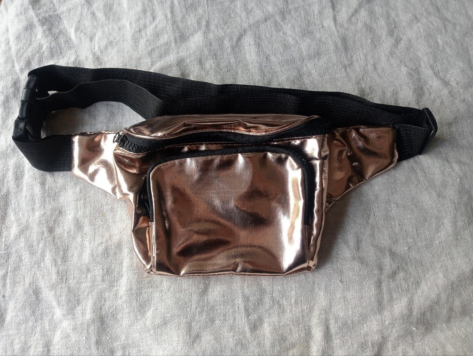 heuptasje metallic bronze, Sieraden, Tassen en Uiterlijk, Broches, Ophalen of Verzenden, Nieuw, Overige materialen