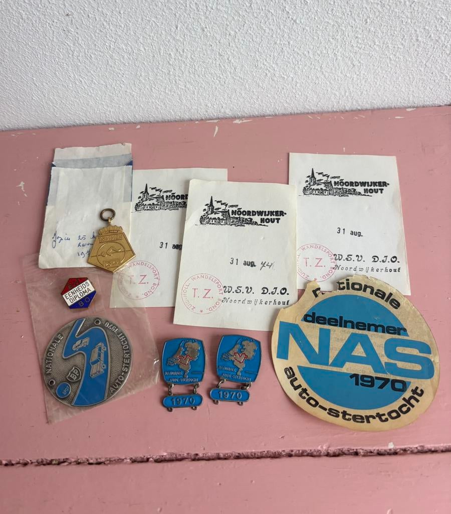 Nationale Auto-stertocht & Wandelspow.S.V. D.J.O., Ophalen of Verzenden, Zo goed als nieuw