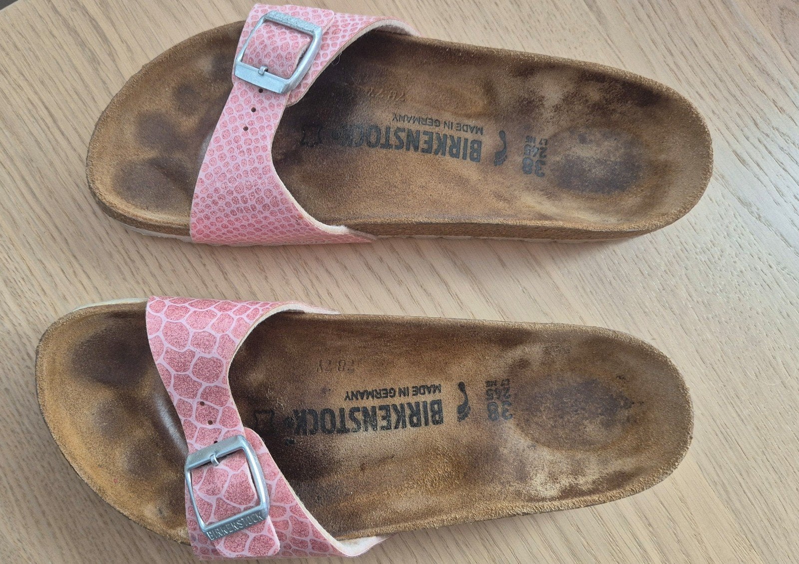 Birkenstock slippers maat 38 zwart, Ophalen
