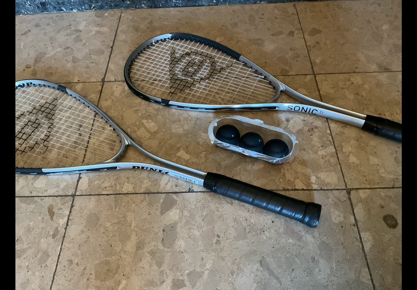 Squash rackets, Ophalen of Verzenden, Zo goed als nieuw
