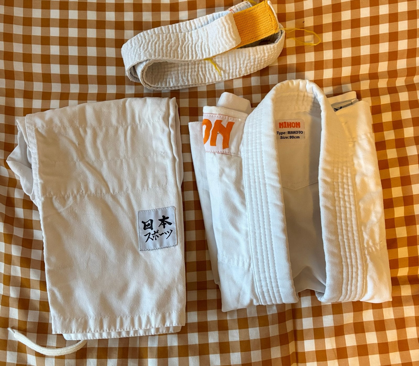 Judopak 90 cm - Ideaal voor jonge judoka's, Gebruikt, Maat XS of kleiner, Judo, Vechtsportpak