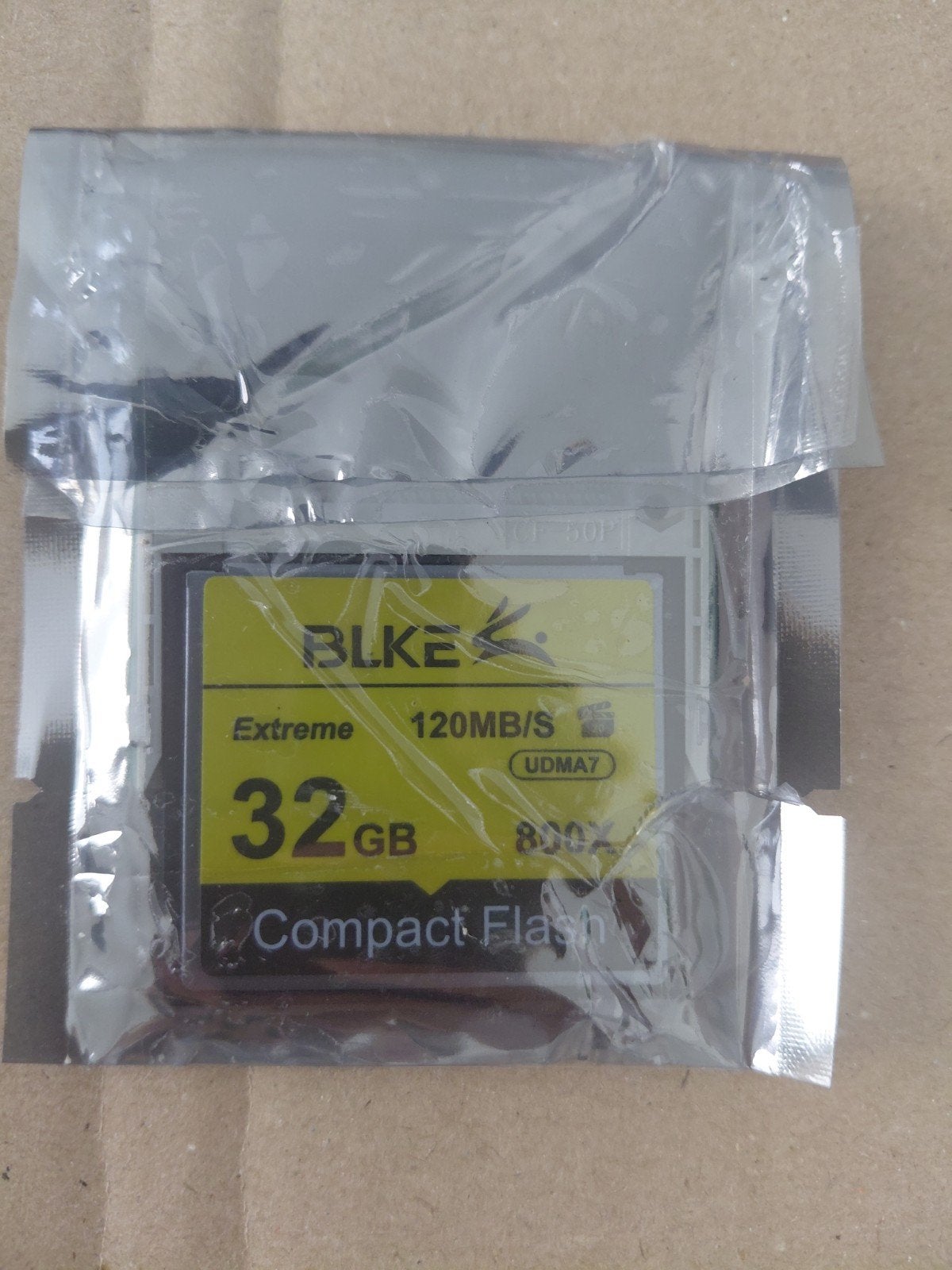 Compact Flash (CF) Geheugenkaart 32GB - BLKE Extreme, Audio, Tv en Foto, Fotografie | Geheugenkaarten, 32 GB, Verzenden, Fotocamera