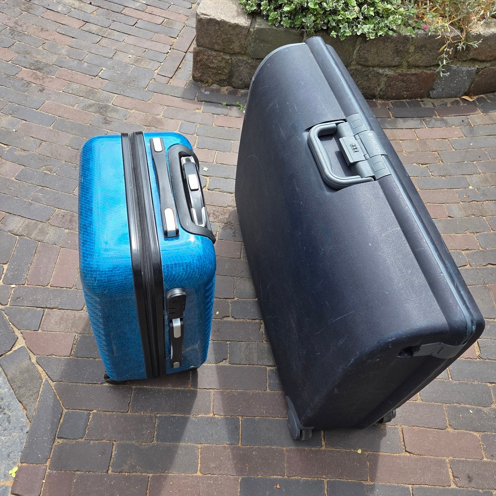 Carlton Koffer & koffer handbagage formaat, Ophalen, 40 tot 60 cm, Wieltjes, Gebruikt