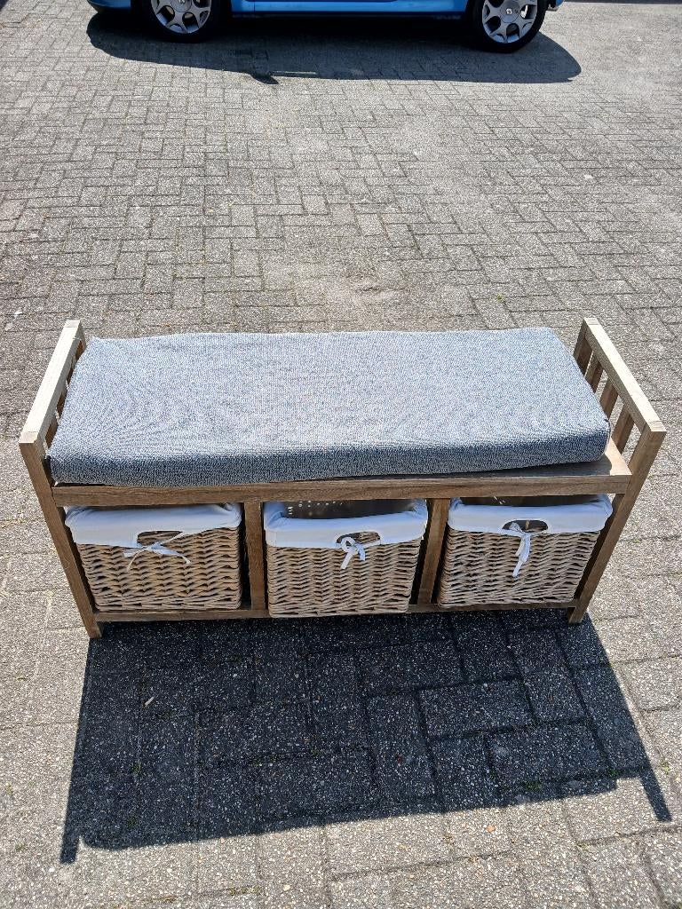 Bankje, Ophalen, Gebruikt, Tweepersoons, 75 tot 100 cm