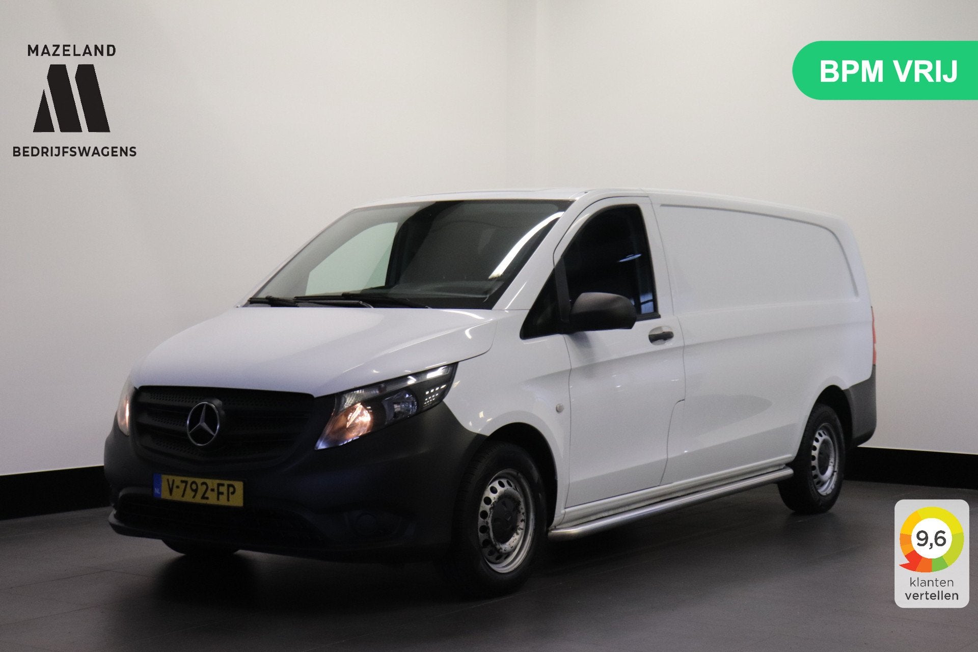 Mercedes-Benz Vito 111 CDI XL EURO 6 - Airco - Camera - Trek, Auto's, Stof, Gebruikt, 4 cilinders, 116 pk