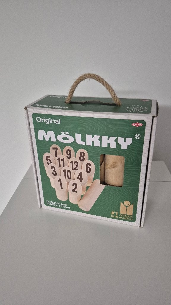 Mölkky Go houten werpspel, Vijf spelers of meer, Ophalen of Verzenden, Zo goed als nieuw, Tactic