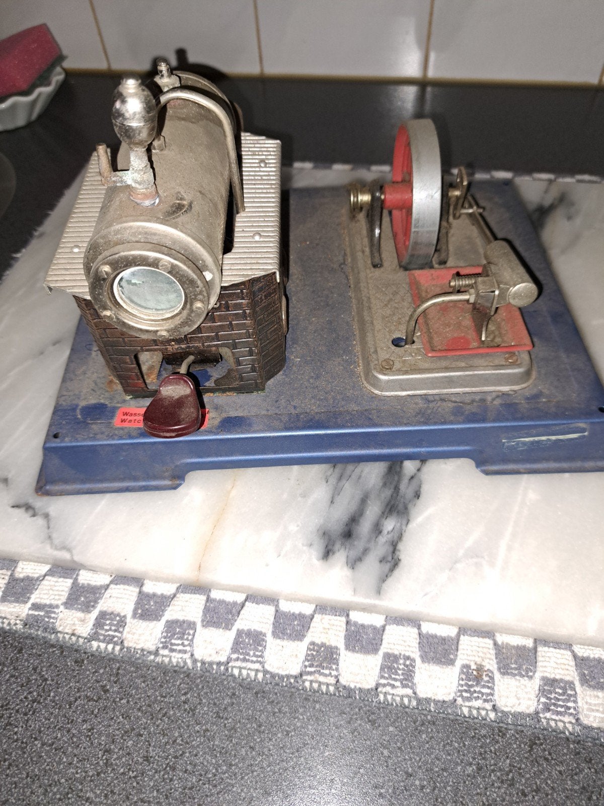 stoom machine, Antiek en Kunst, Antiek | Speelgoed, Ophalen of Verzenden