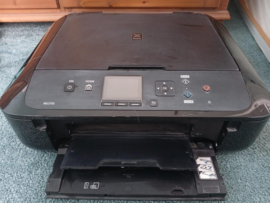 HP printer (enkel scanner werkt), Computers en Software, Printers, Canon, Printer, Inkjetprinter, Draadloos