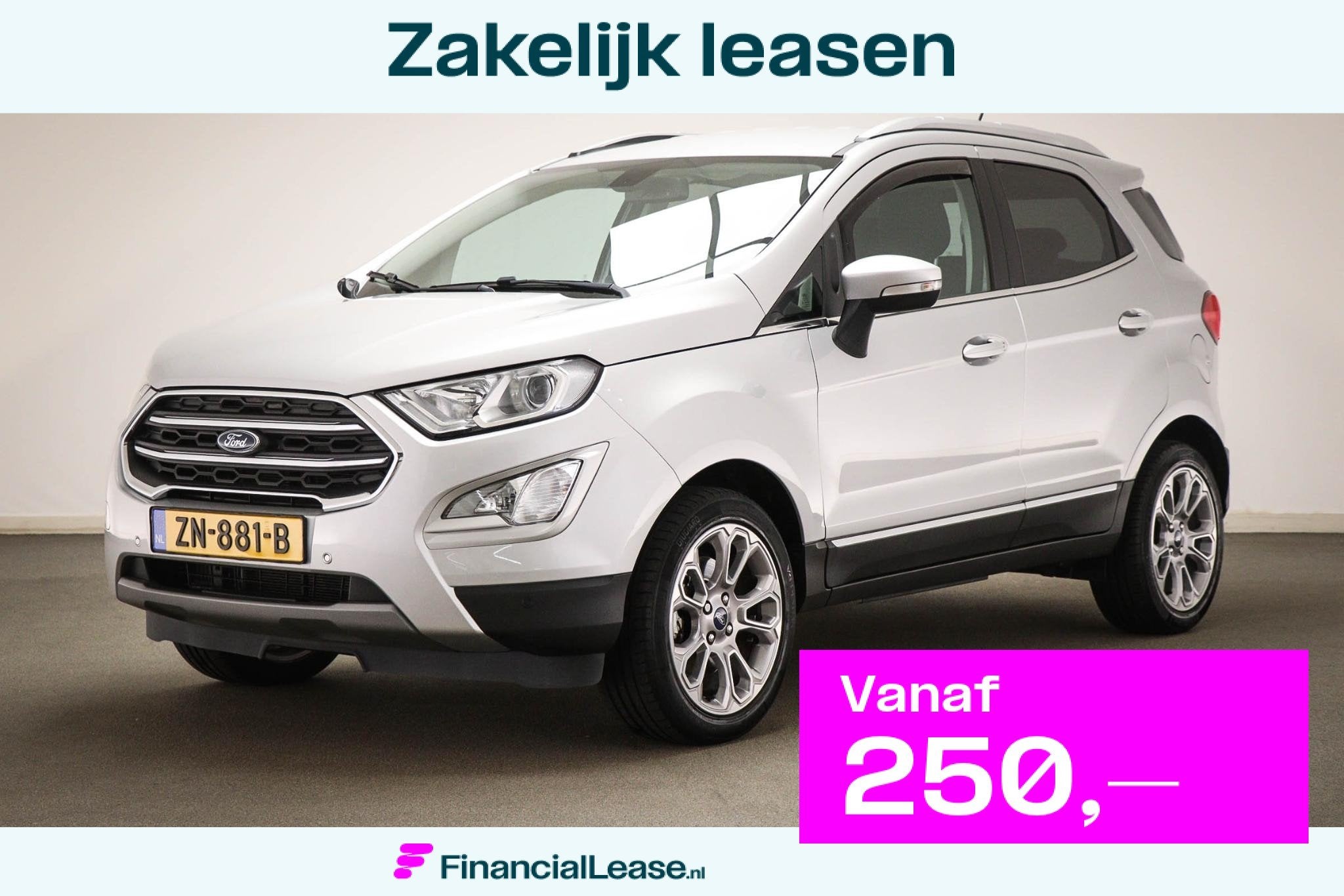 Ford EcoSport 1.0 EcoBoost Titanium | WINTER / NAVIGATIE / D, Voorwielaandrijving, 125 pk, Gebruikt, Ecosport