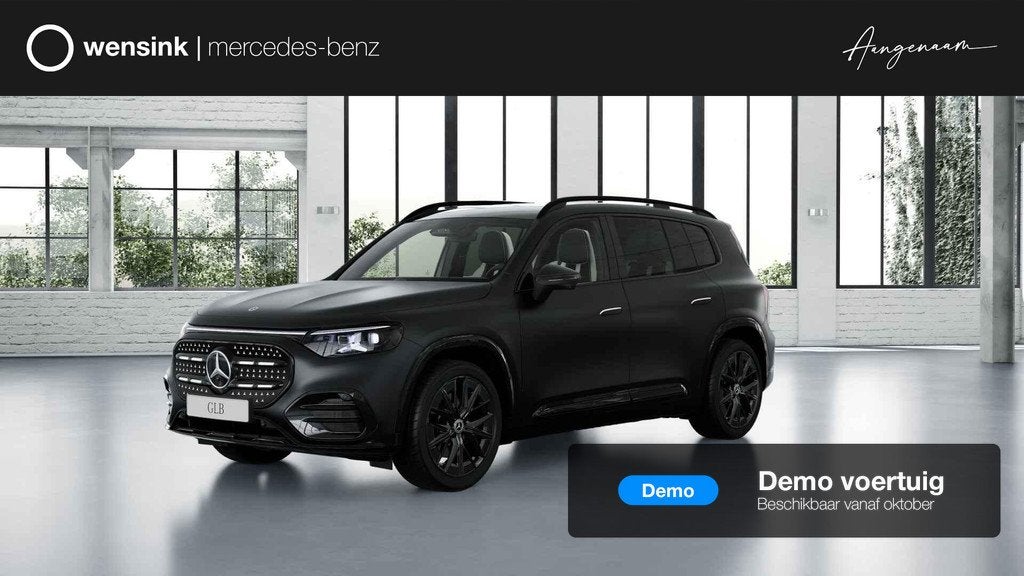 Mercedes-Benz GLB 250+ Business Solution AMG 7p. 85.5 kWh |, Auto's, Mercedes-Benz, 2095 kg, Achterwielaandrijving, Zwart, 607 km