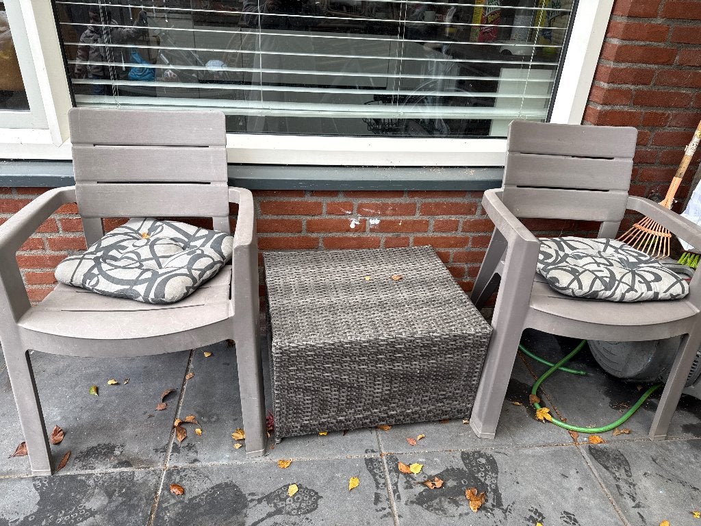 Tuinsetje gratis, Ophalen of Verzenden, Gebruikt, Kunststof